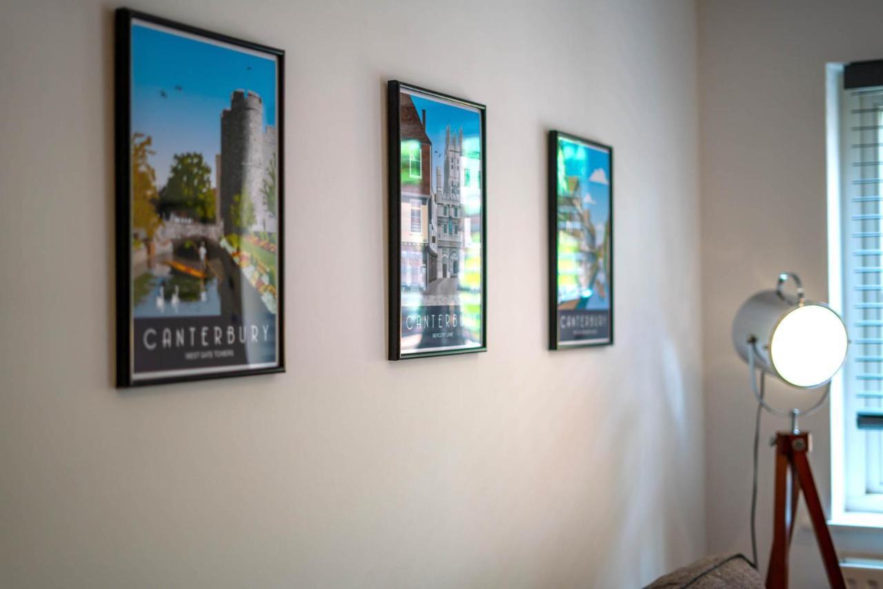 The Chaucer - Modern 3 Bed Home With Parking Close To City Centre Canterbury Exteriér fotografie